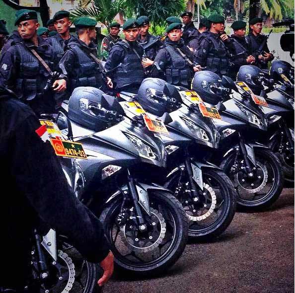 Tontaikam, Pasukan Bermotor Kodam Jaya Amankan KTT Asia Afrika 2015